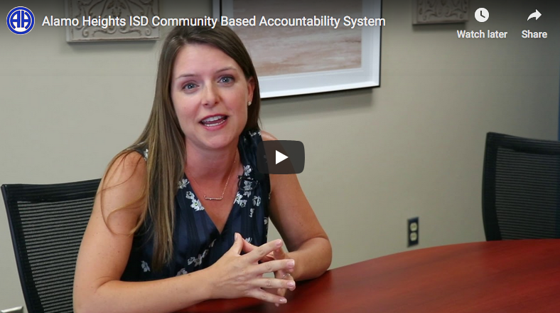 Alamo Heights ISD Video Explains Community-Based Accountability