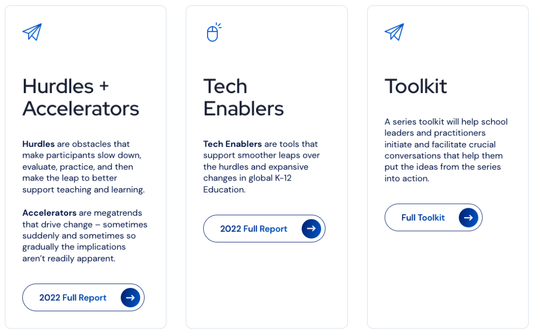 CoSN 2022 Driving K-12 Innovation Reports